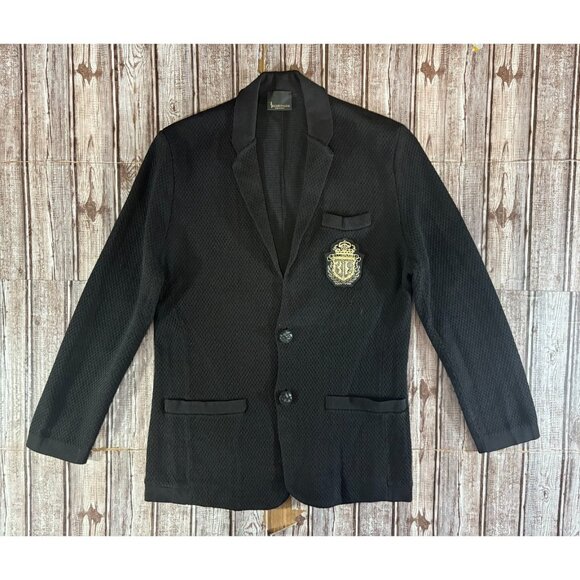 billonaire Other - Billionaire Couture Embroidered Logo knit blazer sz S color Black NWOT $2345